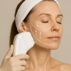 Woman having HI-FU to reduce wrinkles call LA LIPO Walsall Now!