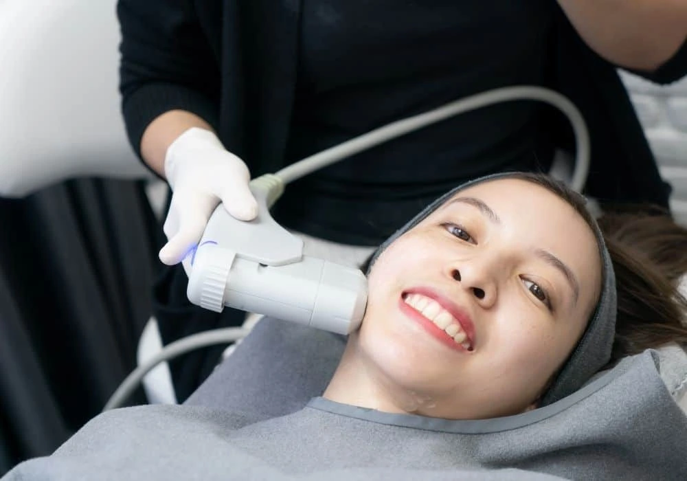 HIFU treatment Walsall in progress