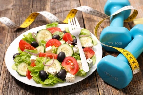 Example of good diet and exercise Walsall