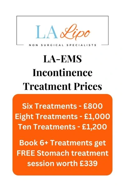 LA-EMS Incontinence Treatment Prices Walsall