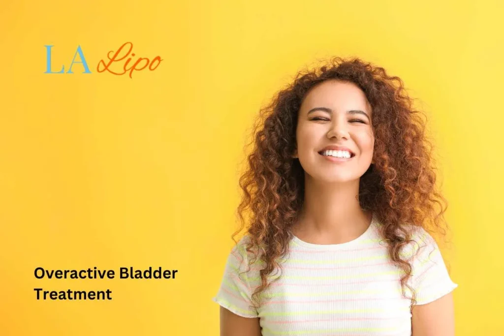 woman smiling about overactive bladder treatment Walsall solutions